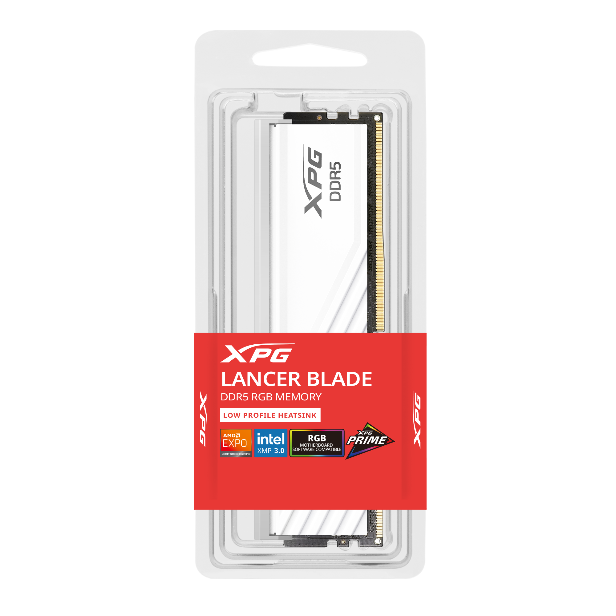 Ram Adata XPG Lancer Blade RGB White 16GB - 6000Mhz