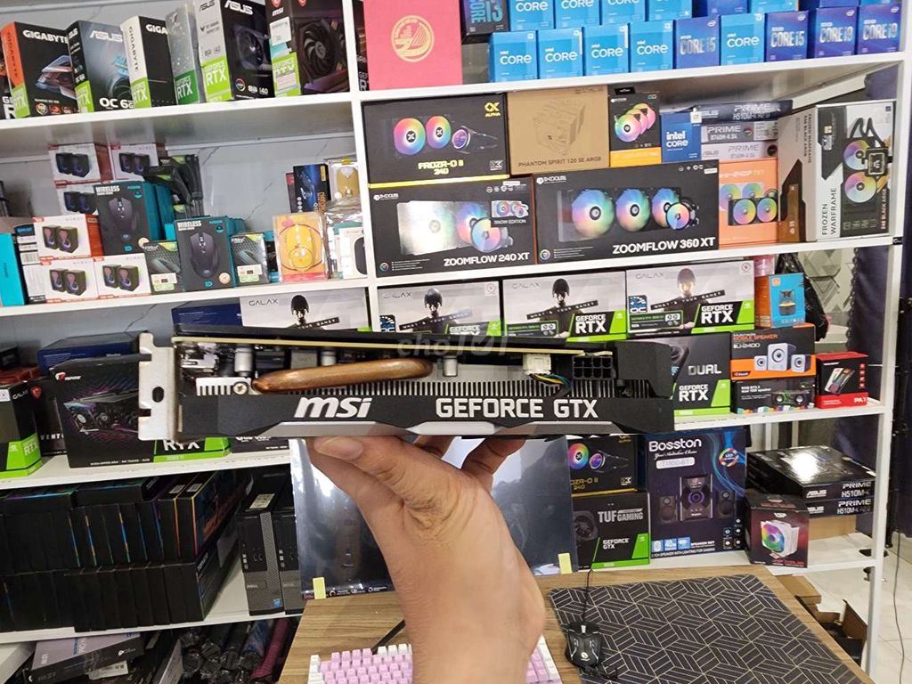 Vga MSI GTX 1660Ti 6GD6 mạnh Game đồ họa  (Tạm hết hàng)