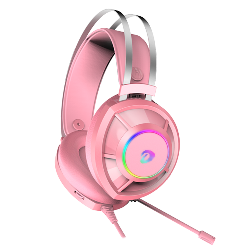 Tai nghe DAREU EH469 QUEEN RGB (Kèm CAT EARS) – Màu hồng