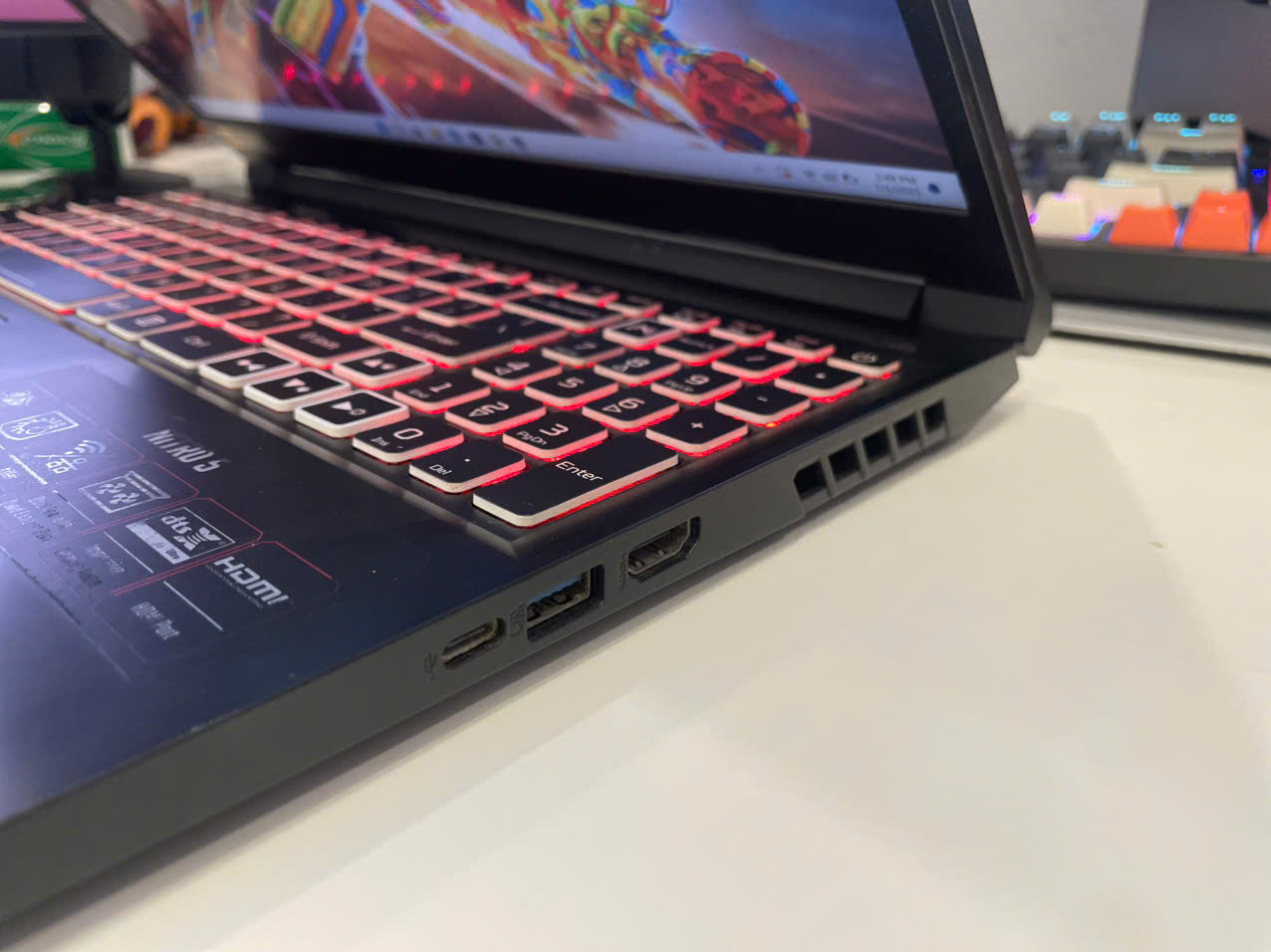 Laptop Acer Nitro 5 Gaming AN515 - 15.6" FHD 144Hz / GTX 1650 4G / i5-11400H / 8GB / 512GB m2 (2nd)