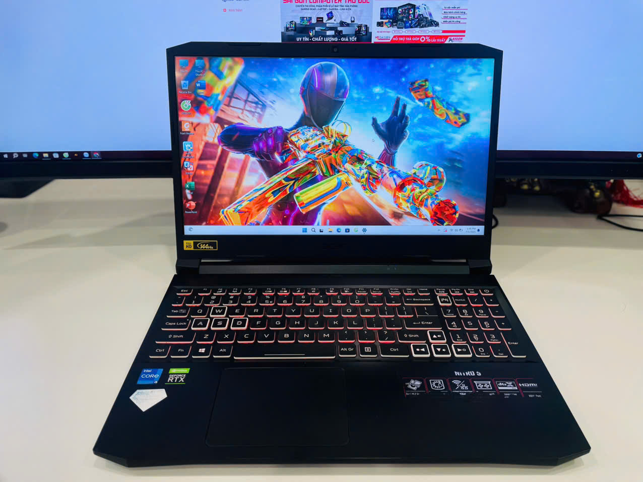 Laptop Acer Nitro 5 Gaming AN515 - 15.6" FHD 144Hz / GTX 1650 4G / i5-11400H / 8GB / 512GB m2 (2nd)