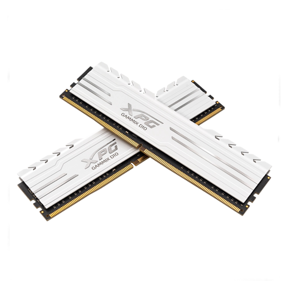 Ram 8GB Adata XPG D10 - 3200Mhz DDR4 - White
