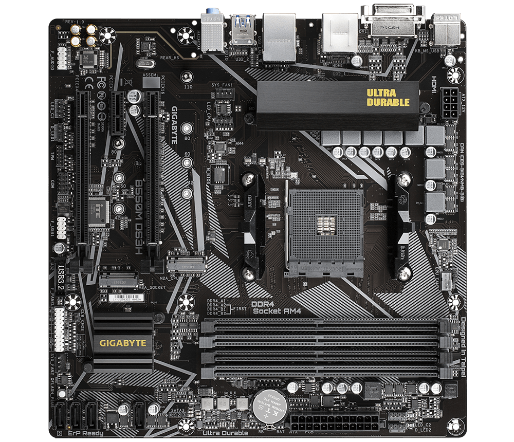 B550M DS3H Gigabyte Mainboard