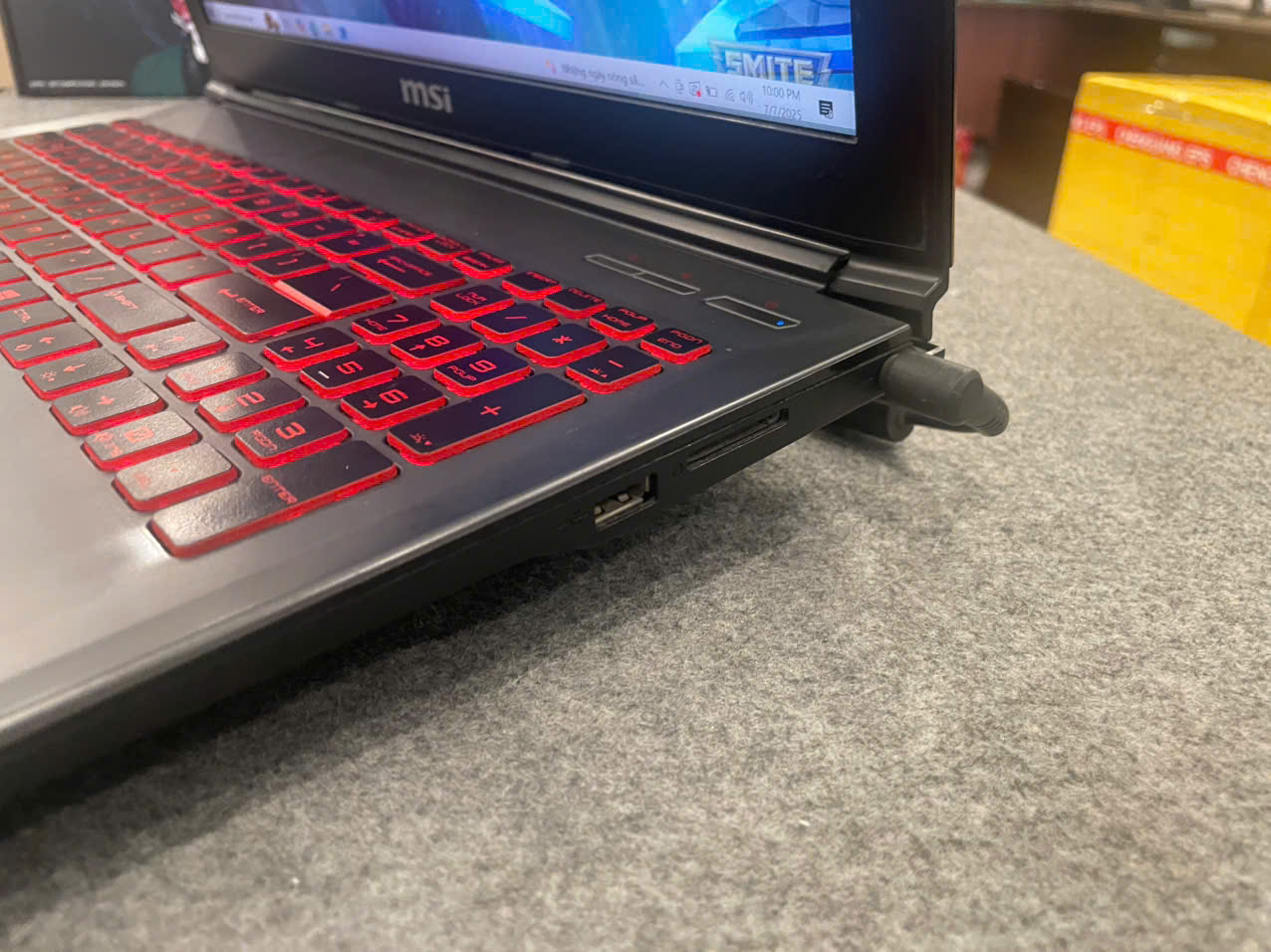 Laptop MSI Gaming GV62 - 15.6 inch / i7-8750H / GTX 1050 4G / 16GB / 128GB m2 (2nd)