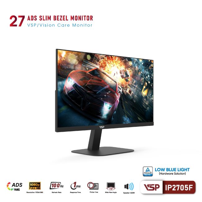 Màn hình VP VSP IP2705F - 27 inch - BOE / 1ms / 100Hz