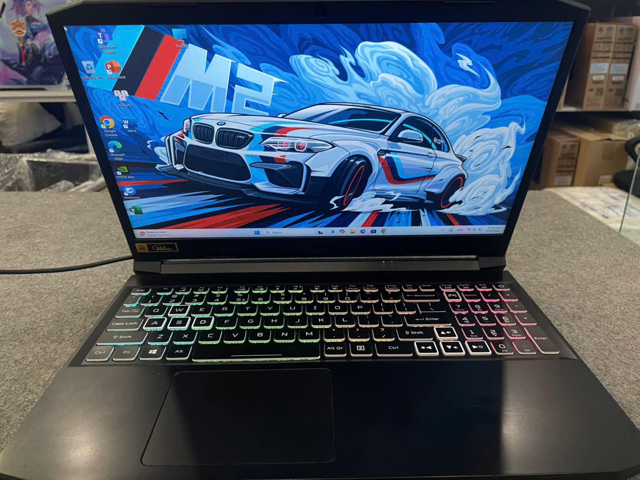 Laptop Acer Nitro 5 Gaming AN515 - 15.6" FHD 144Hz / RTX 3050 / i5-11400H / 16GB / 512GB m2 (2nd)