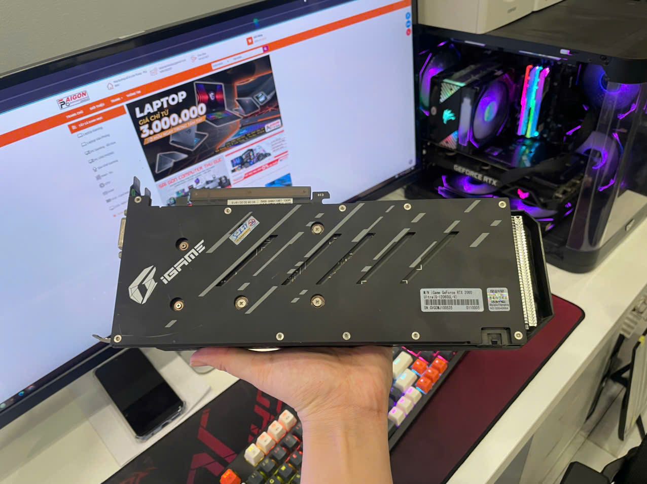 Card màn hình RTX 2060 Ultra-V Colorful (Tạm hết hàng)