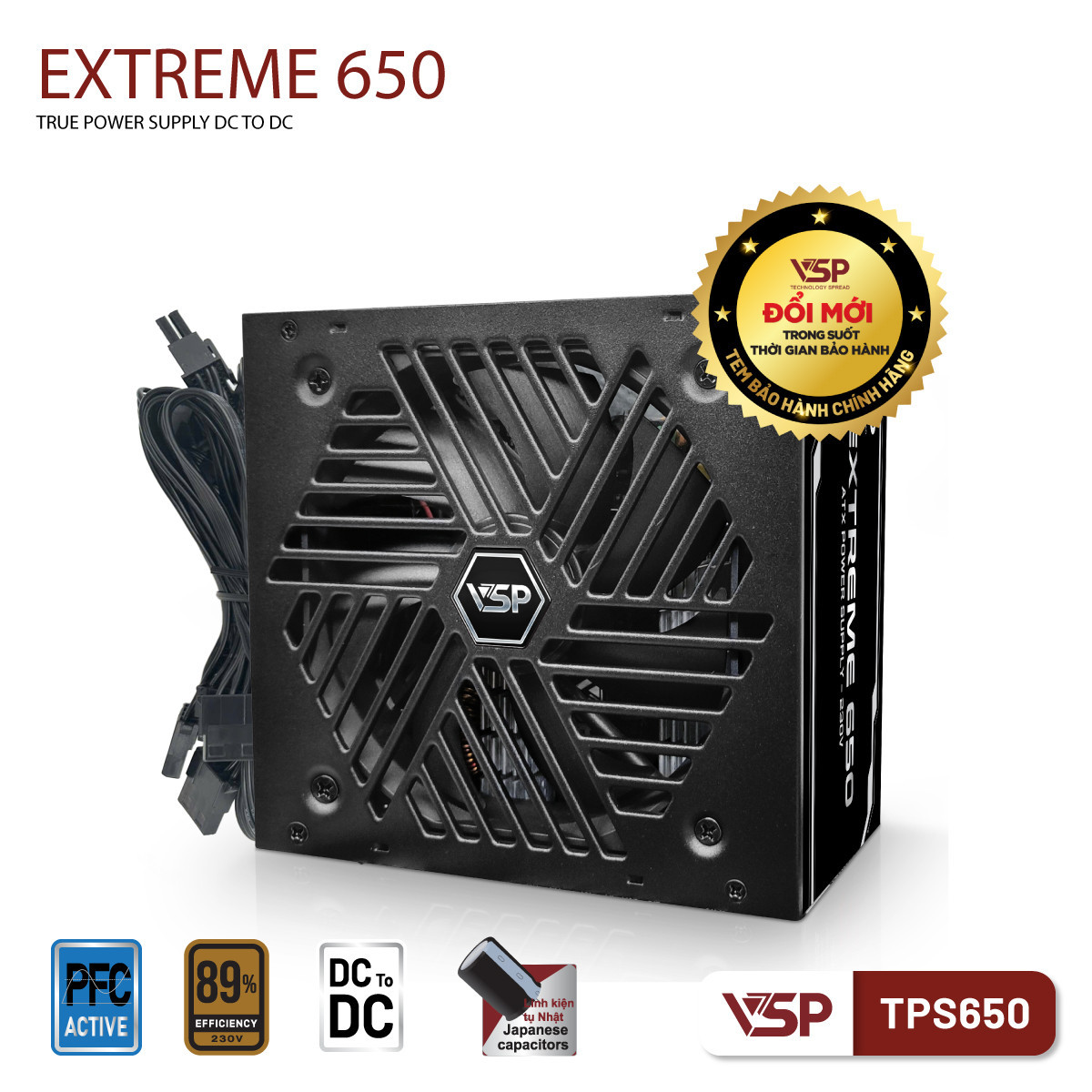 Bộ nguồn VSP Extreme TPS650 - 650W