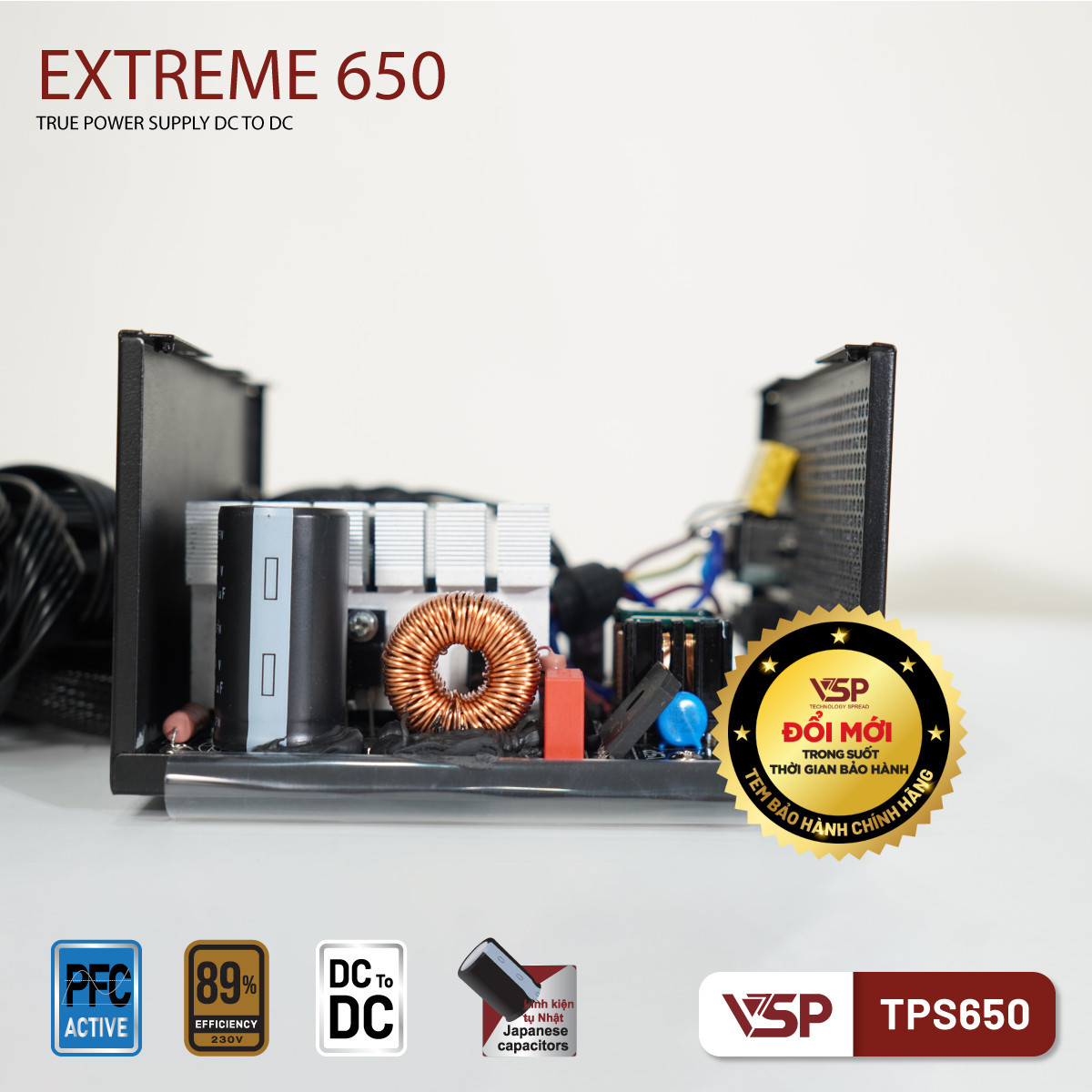 Bộ nguồn VSP Extreme TPS650 - 650W