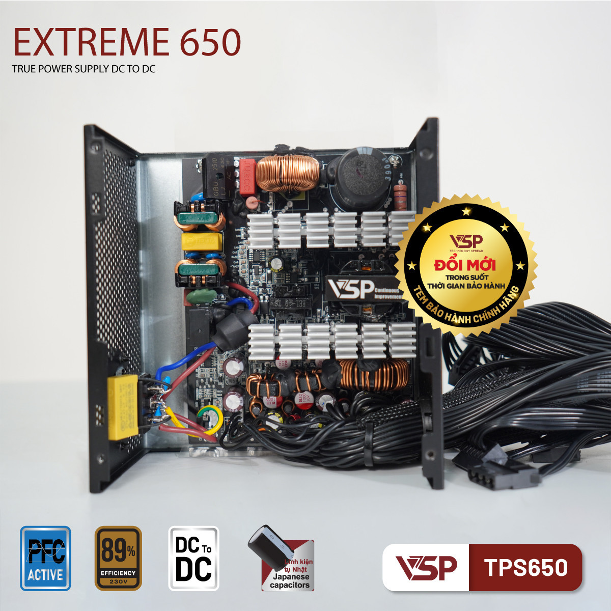 Bộ nguồn VSP Extreme TPS650 - 650W