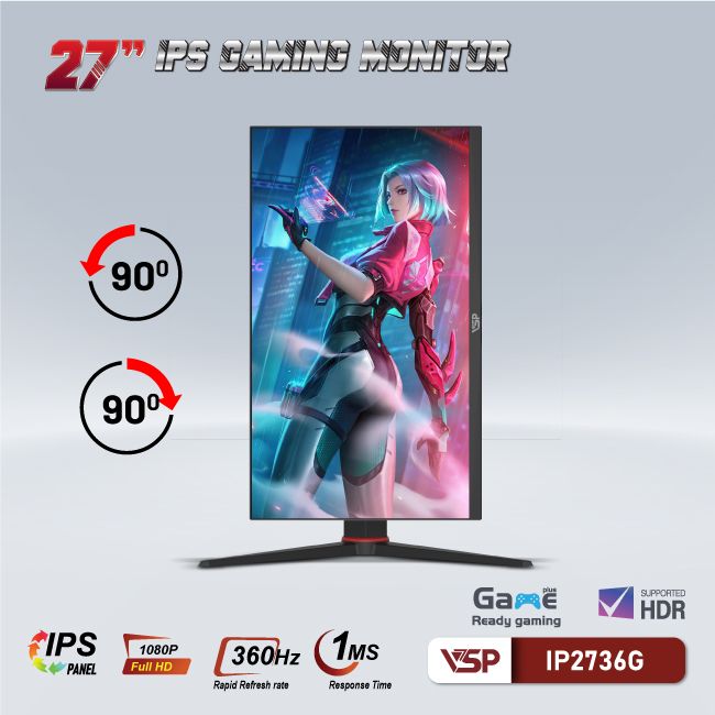 🧧SALETET - Màn hình VSP IP2736G - 27 inch - FHD / 360Hz / 1ms / IPS