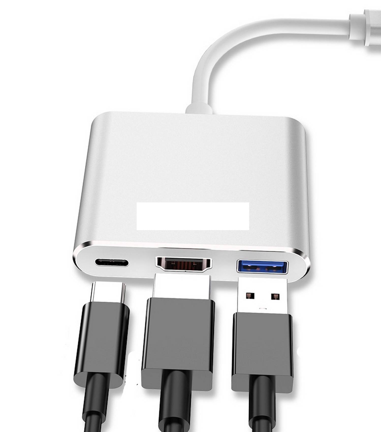 Bộ chuyển đổi Type-C to HDTV 3 in 1 Apater