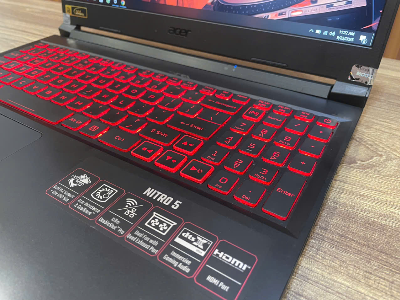 Laptop Gaming Acer Nitro 5 _ 15.6" FHD 144Hz / i5-11400H / GTX 1650 4G / 16GB / 512GB (2nd)