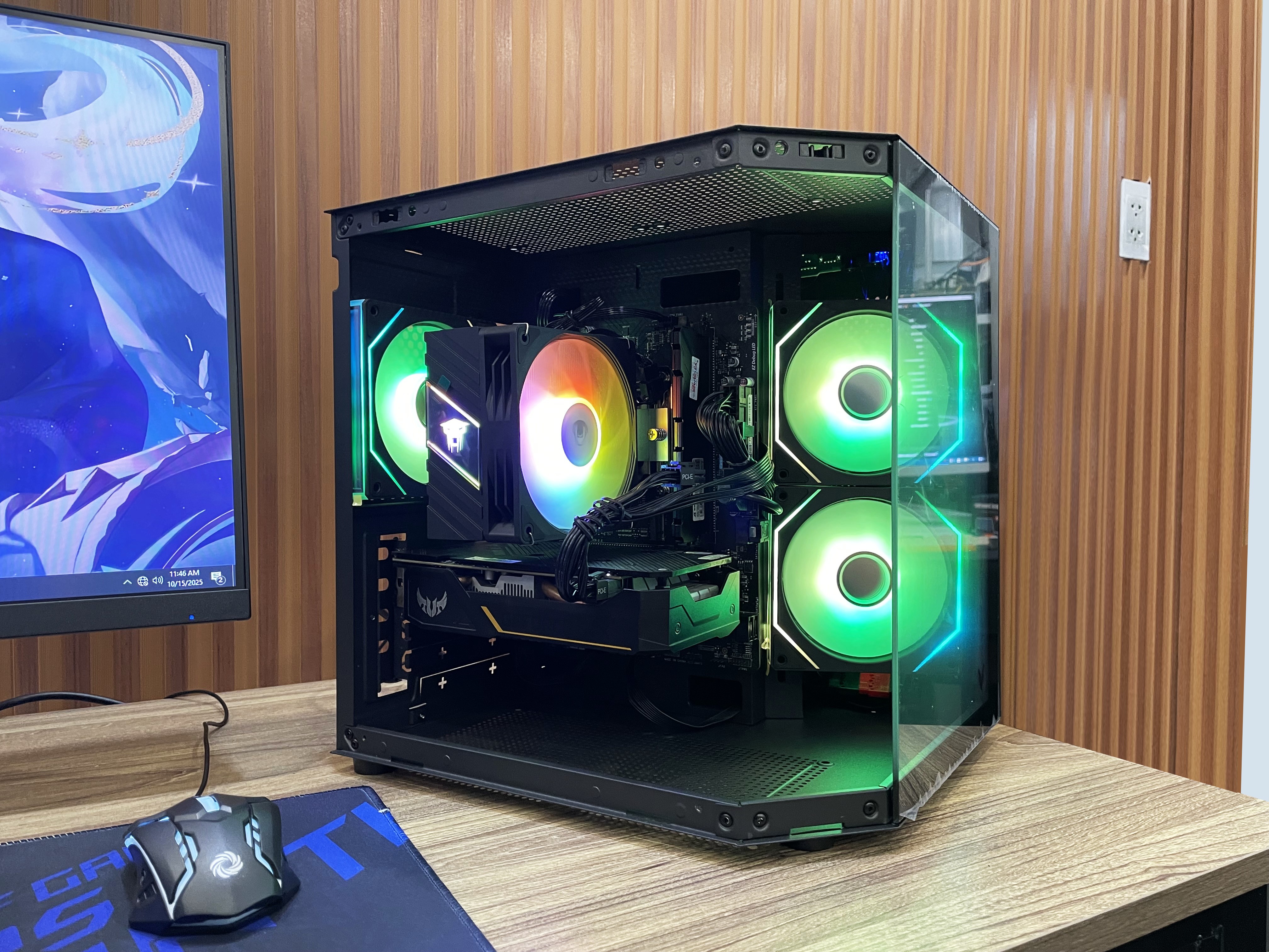 Bộ PC Gaming _ I5-10400F / GTX 1660 Super / 256Gb / 16Gb _ Màn 27" IPS 120Hz