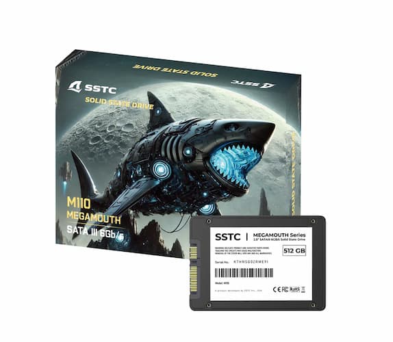 Ổ cứng SSD SSTC Megamouth 512GB Sata III