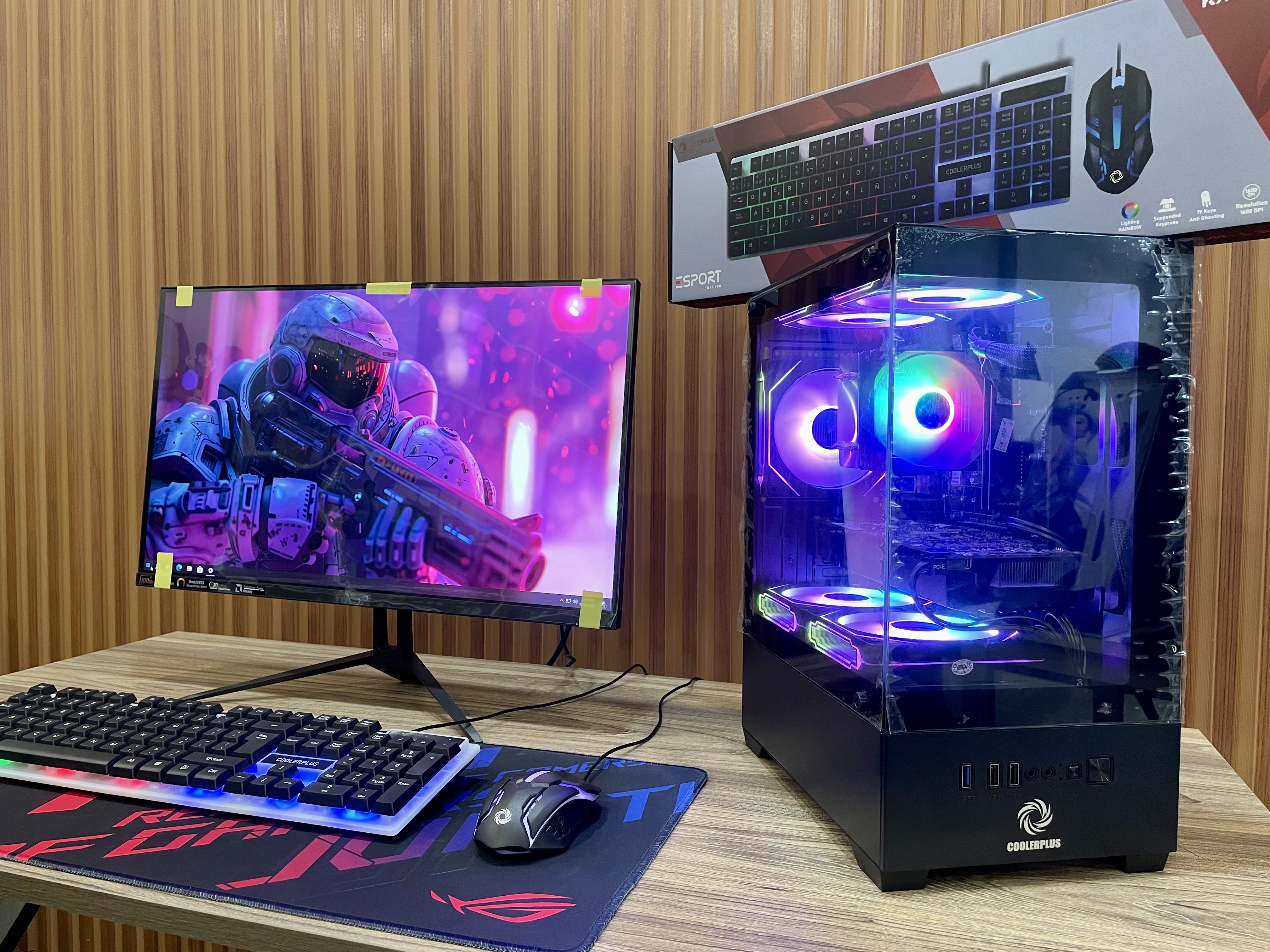 Bộ PC Gaming Đồ Họa _ I5-9400F / H310 / GTX 1060 / 16G / 256G / Màn 24" IPS 120Hz