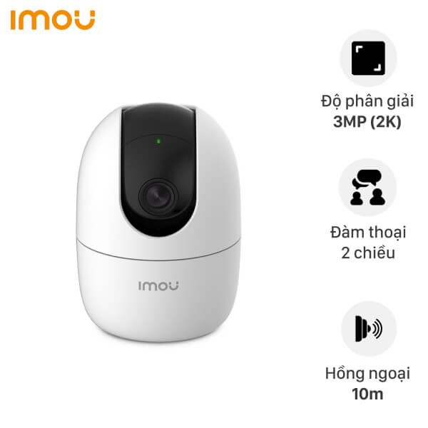 Camera WiFi 360 Độ 3MP Imou Ranger 2 IPC-A32EP-L