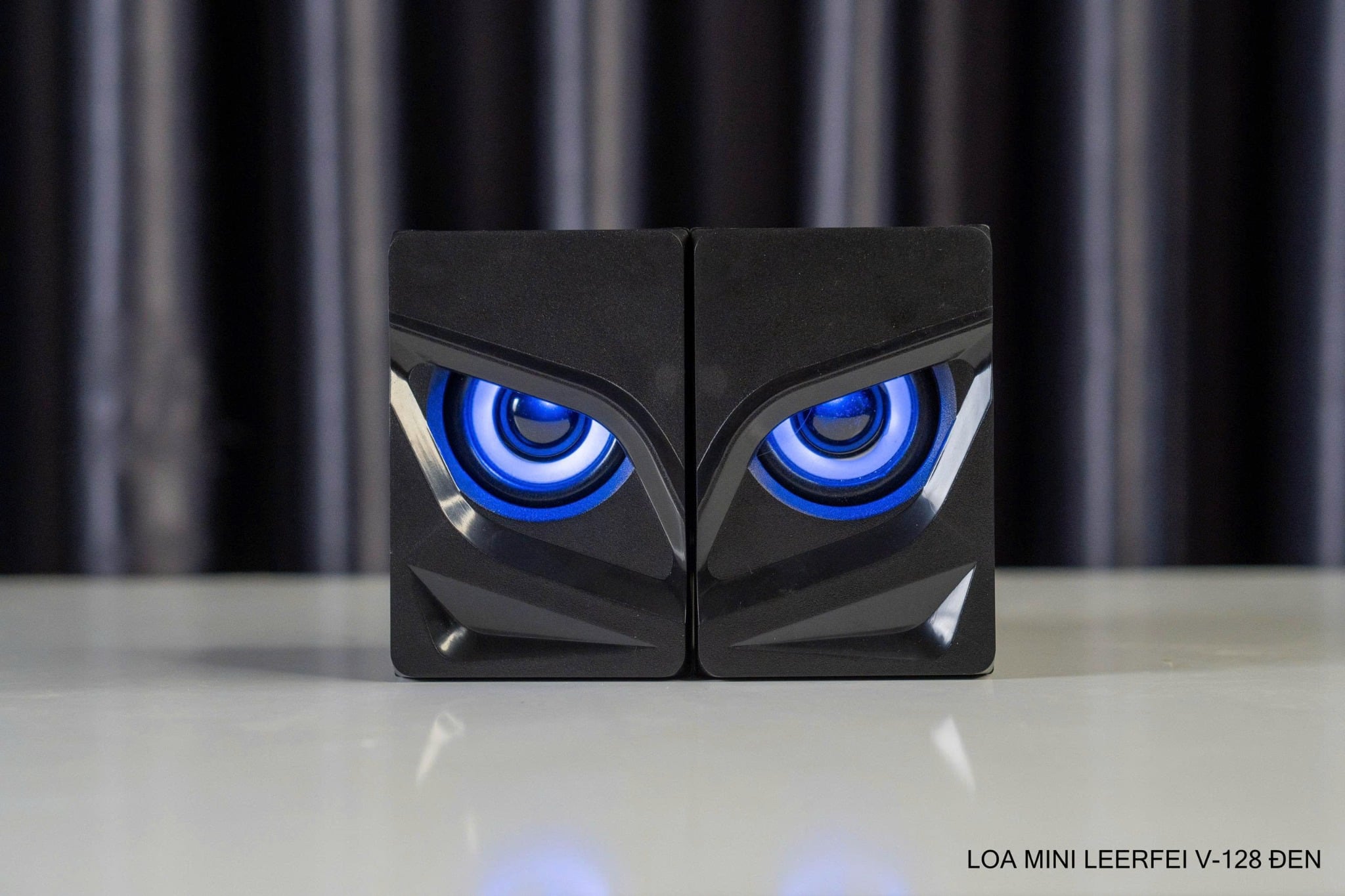 🧧SALETET - Loa Leerfei V-128 có dây - Đen