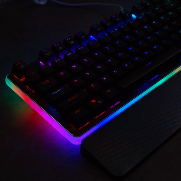 Bàn Phím Cơ Royal Kludge RK918 Led RGB – Blue Switch (Đen)