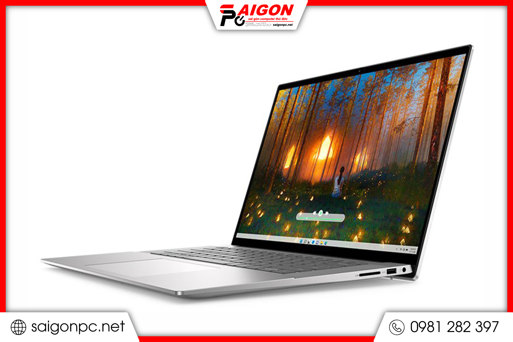 Laptop Dell Inspiron 16 5630 - 16" FHD+ / i5-1340P / 16GB / 512GB m2 - Bạc