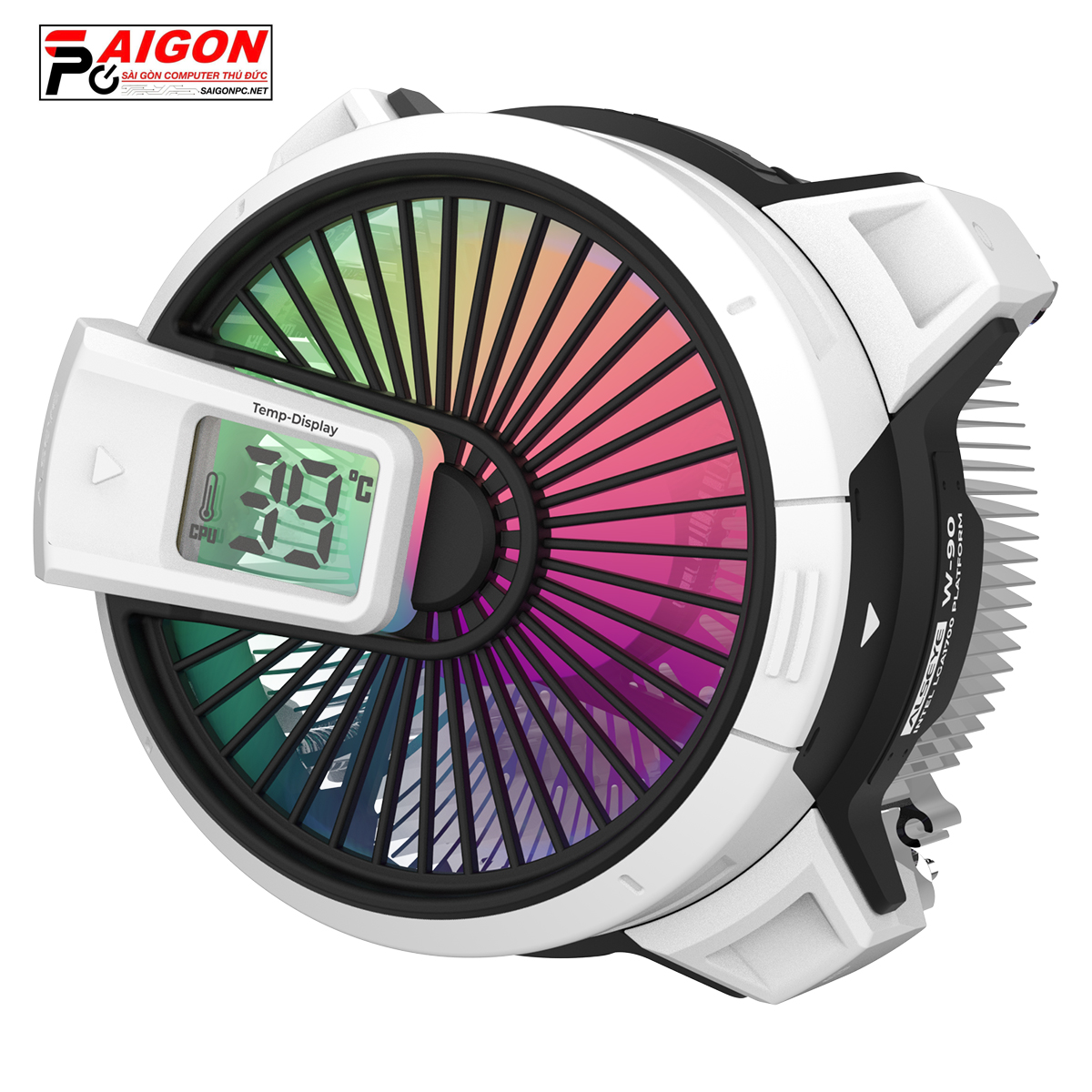 Tản nhiệt CPU Alseye WARRIORS W90 - ARGB Display