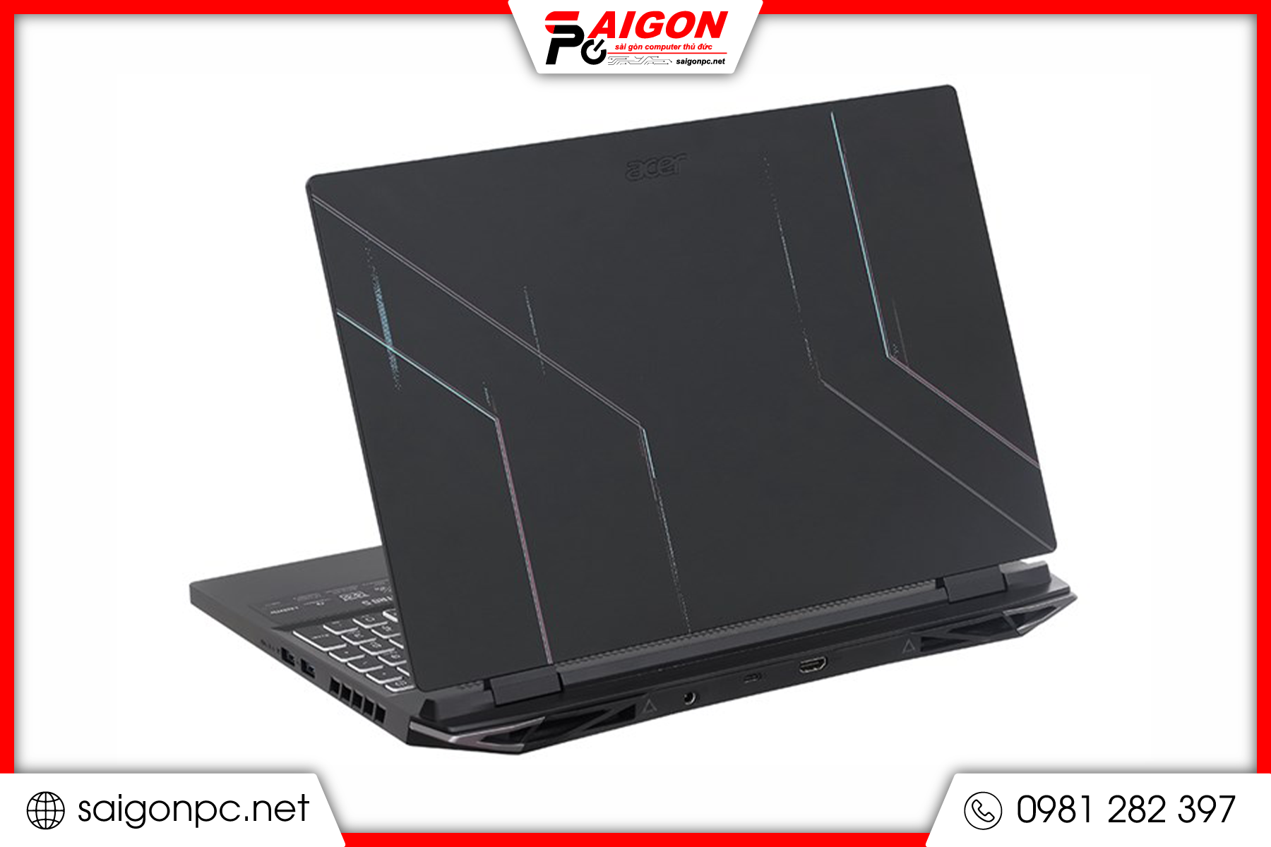 Laptop Acer Nitro 5 Tiger Gaming AN515 - 15.6" FHD / RTX 3050 Ti 4G /  i7-12700H / 16GB / 512GB m2