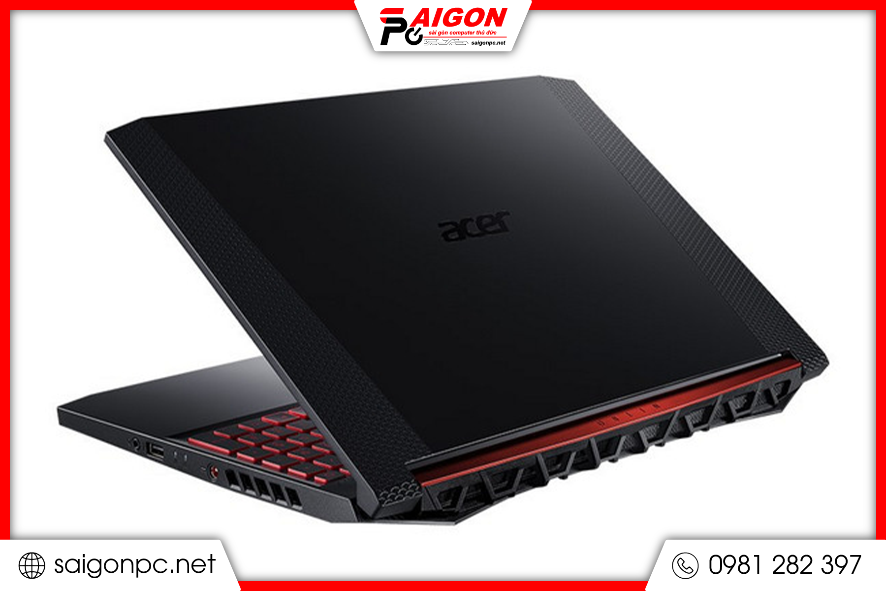 Laptop Gaming Acer Nitro AN515 - 15.6 inch FHD / i5-8300H / GTX 1050 4G / 16GB / 256GB m2