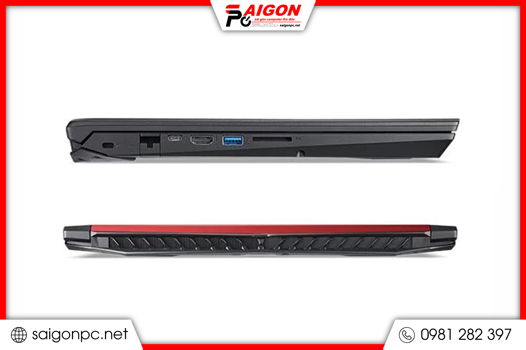 Laptop Gaming Acer Nitro AN515 - 15.6 inch FHD / i5-8300H / GTX 1050 4G / 16GB / 256GB m2