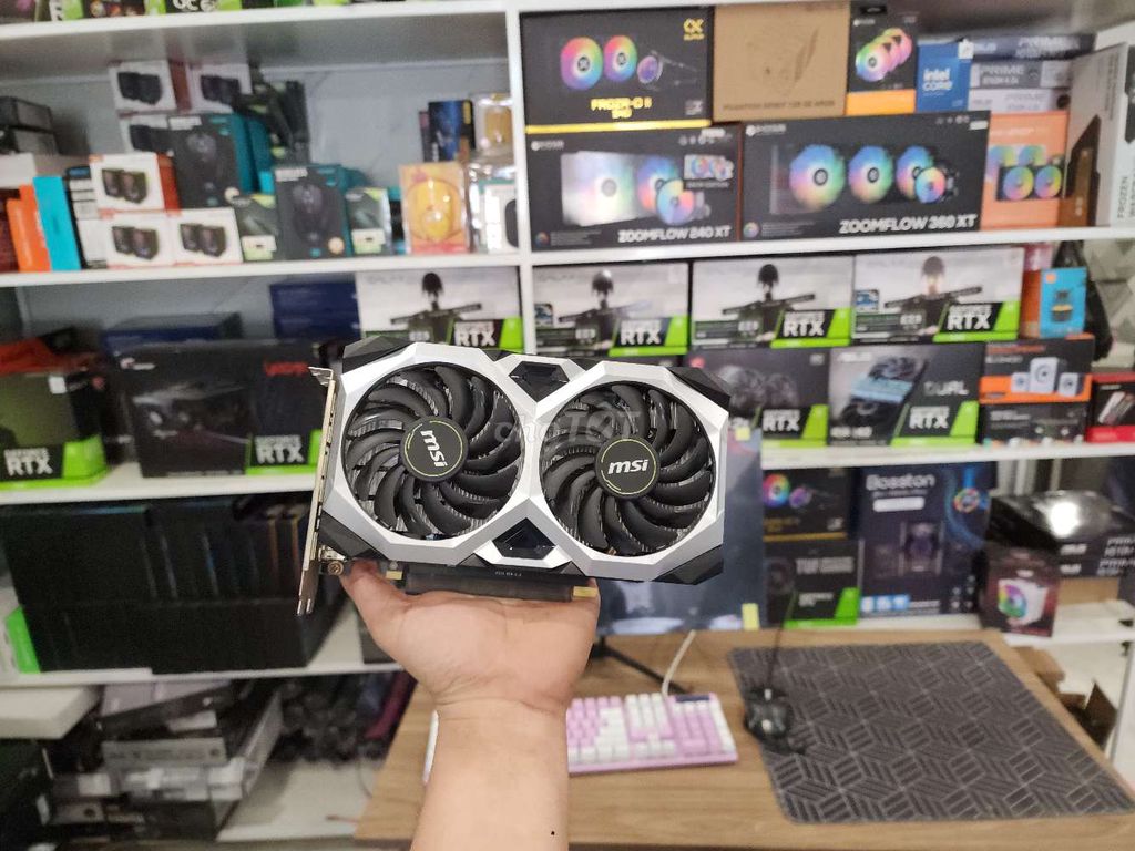 Vga MSI GTX 1660Ti 6GD6 mạnh Game đồ họa  (Tạm hết hàng)