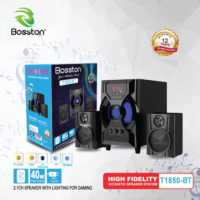 Loa Bluetooth Bosston 2.1 T1850-BT
