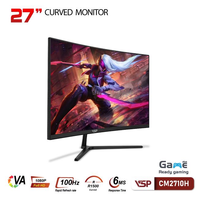 Màn hình Cong VSP CM2710H - 27 inch - FHD / 100Hz / 6ms