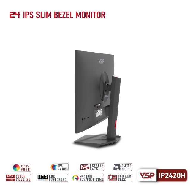 Màn hình VP VSP IP2420H - 24 inch - 75Hz / 5ms / IPS