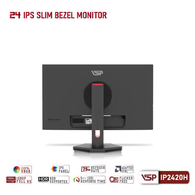 Màn hình VP VSP IP2420H - 24 inch - 75Hz / 5ms / IPS