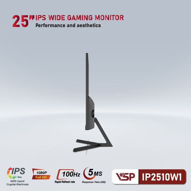 Màn hình VSP IP2510W1 - 25 inch - IPS / 100Hz / 5ms