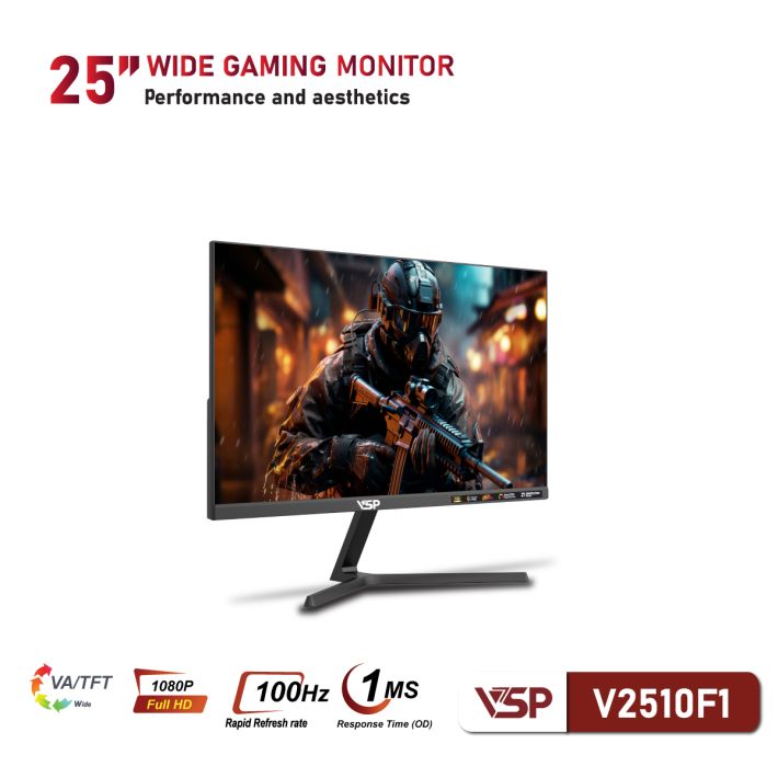 MÀN HÌNH VSP V2510F1 - 25 inch - 100Hz / 1ms