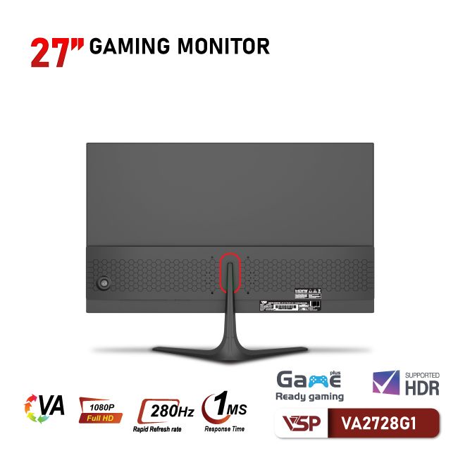 Màn hình VSP VA2728-G1 - 27 inch - 280Hz / 1ms / FHD