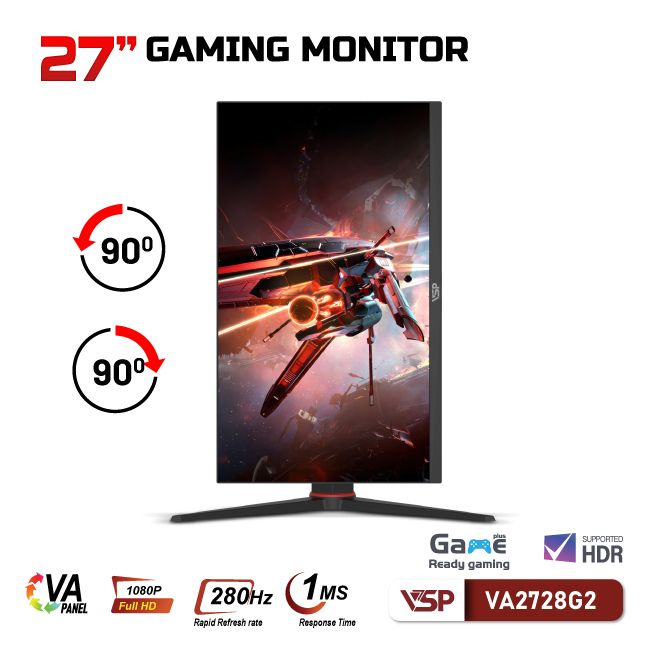 Màn hình VSP VA2728-G2 - 27 inch - FHD / 280Hz / 1ms