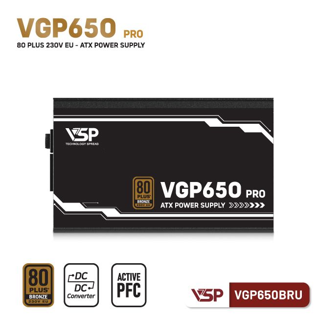 BỘ NGUỒN VSP VGP650BRU PRO