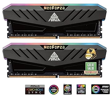 Cặp RAM NEO FORZA RBG 16GB (8GB x 2) DDR4
