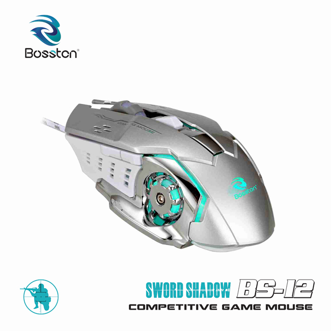 🧧SALETET - Chuột Gaming Bosston BS-12 Ledlight