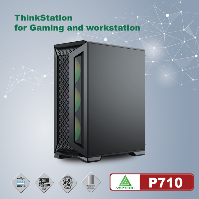 CASE VSPTECH THINKSTATION P710 FOR GAMING AND WORKSTATION