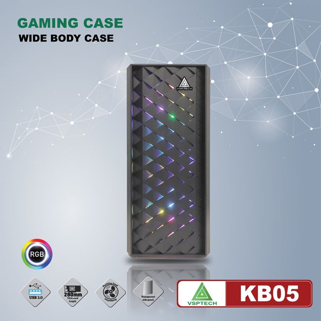 Case VSPTECH - Esport gaming KB05