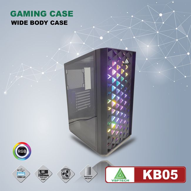 Case VSPTECH - Esport gaming KB05