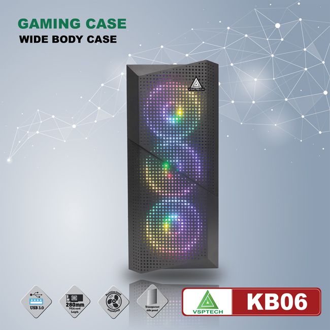 Case VSPTECH - Esport gaming KB06