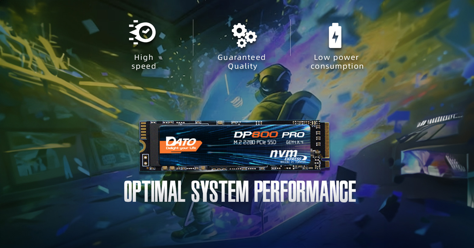 DATO 256GB | DP800 PRO M.2 PCIe NVMe