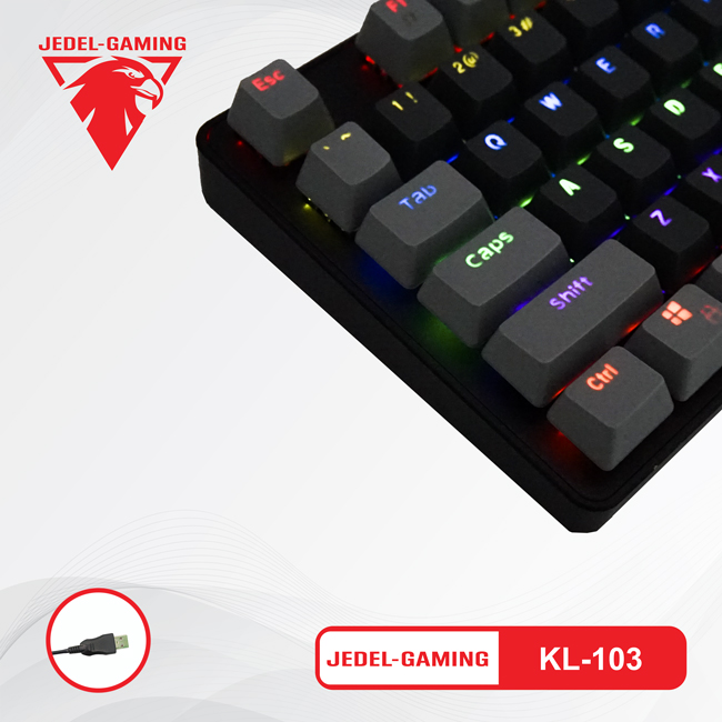 Bàn Phím Cơ JEDEL KL-103 LED (mini)