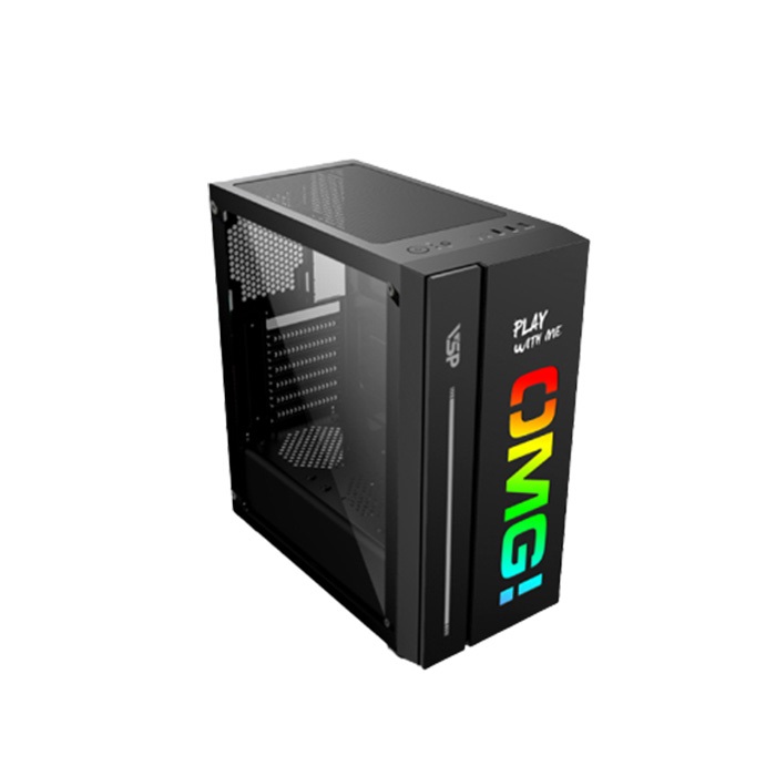 case game OMG-II black mid tower