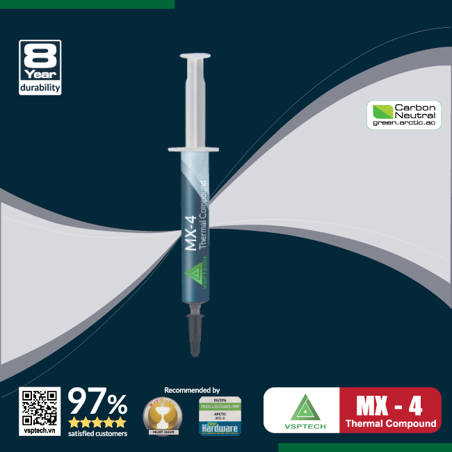 Keo tản nhiệt hiệu năng cao Thermal MX-4