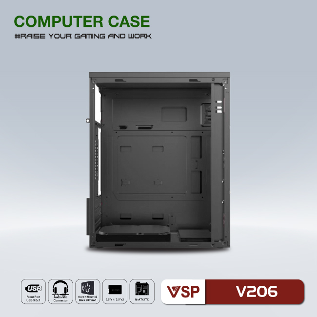 Case VSP V206 - Black