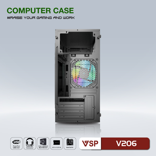 Case VSP V206 - Black